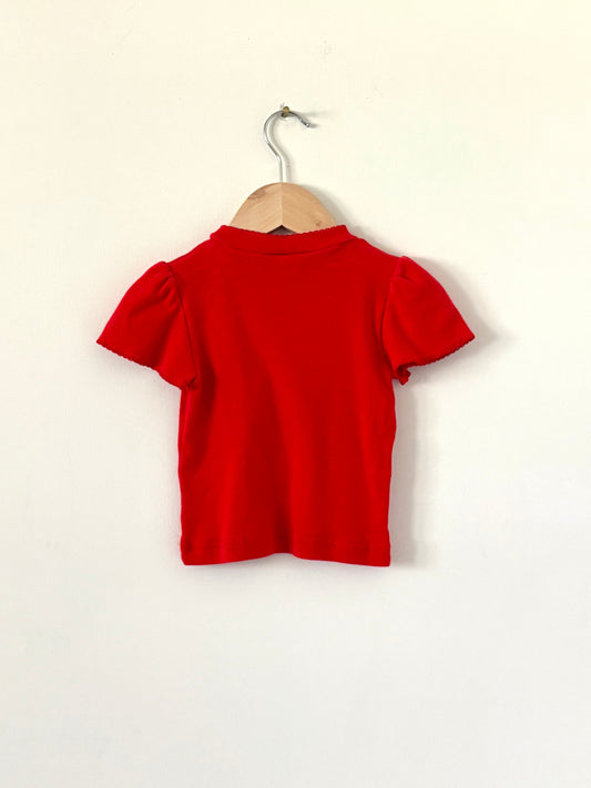 Vintage Piccolo Mock Neck T-shirt Size 12 months