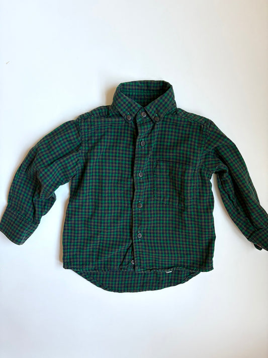 Vintage 90s Gap Flannel Size 12-24 months