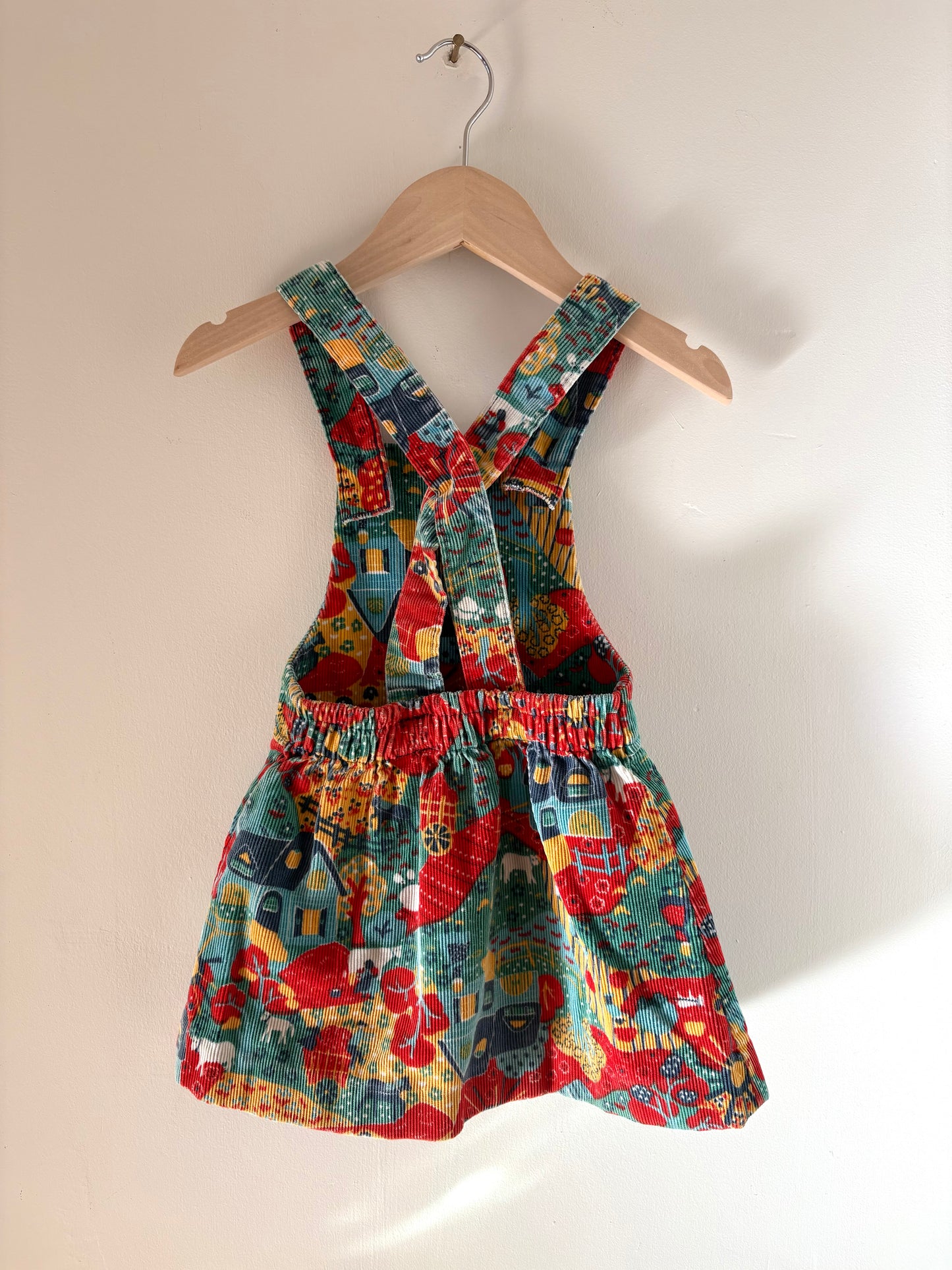 Vintage 80s Buster Brown Corduroy Jumper Size 3T