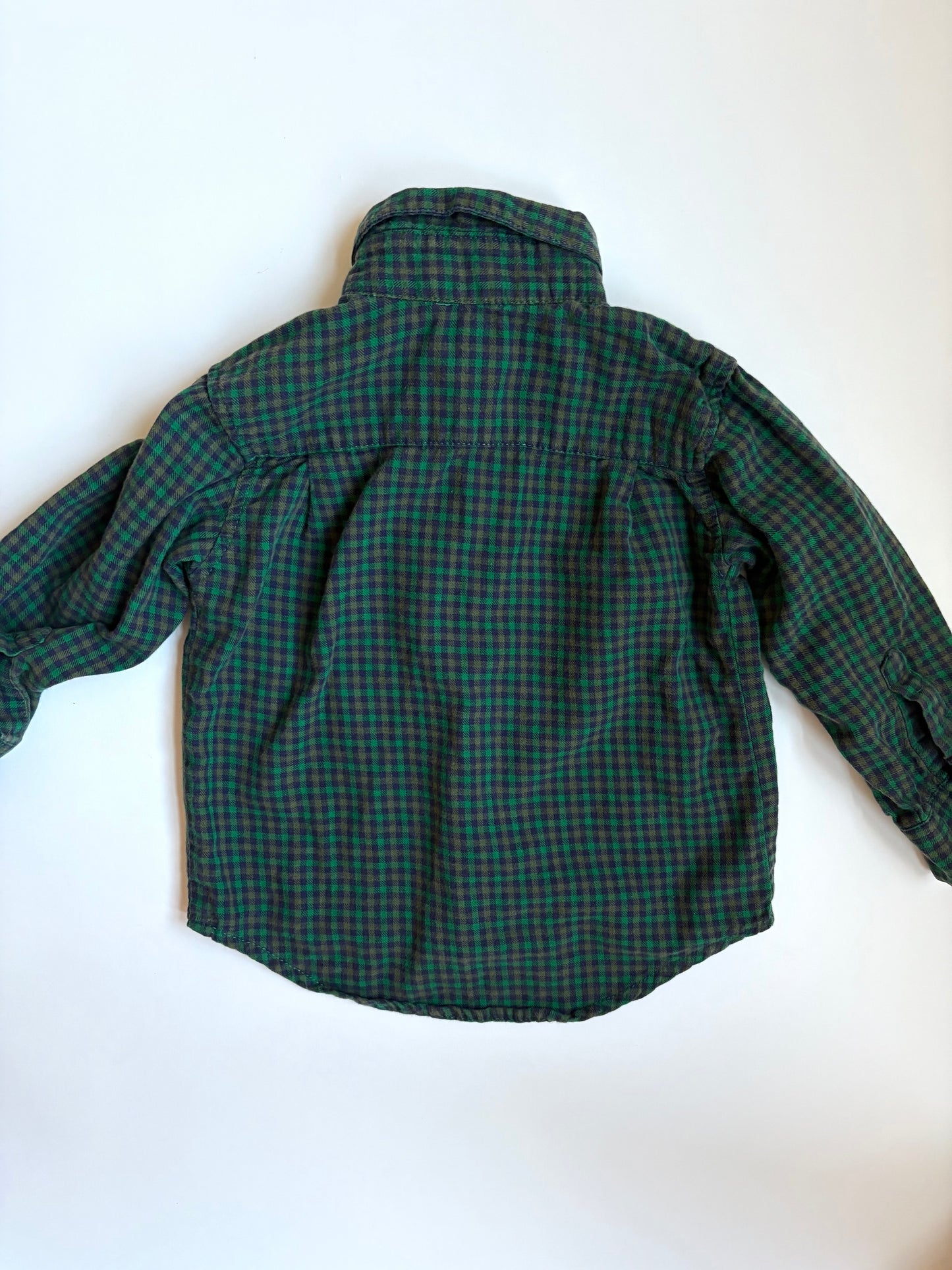 Vintage 90s Gap Flannel Size 12-24 months