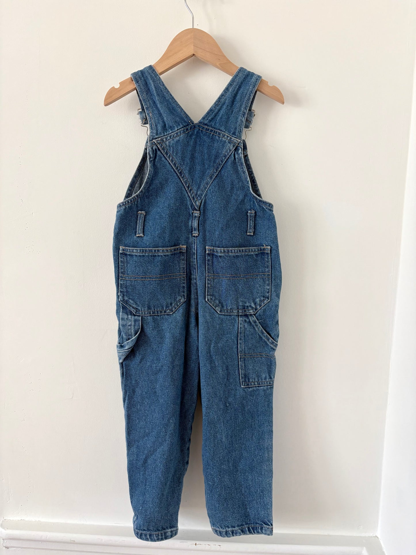 Vintage 90s Rachel’s Kids Butterfly Overalls Size 4T