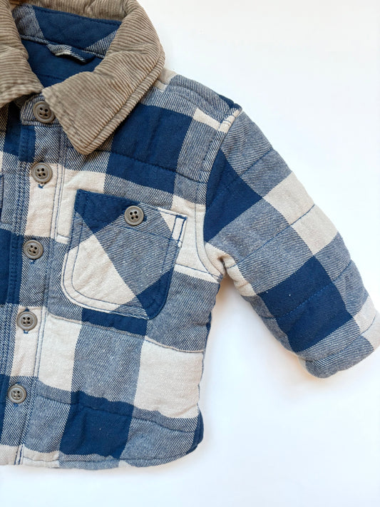 Gap Flannel Shacket Size 6 months