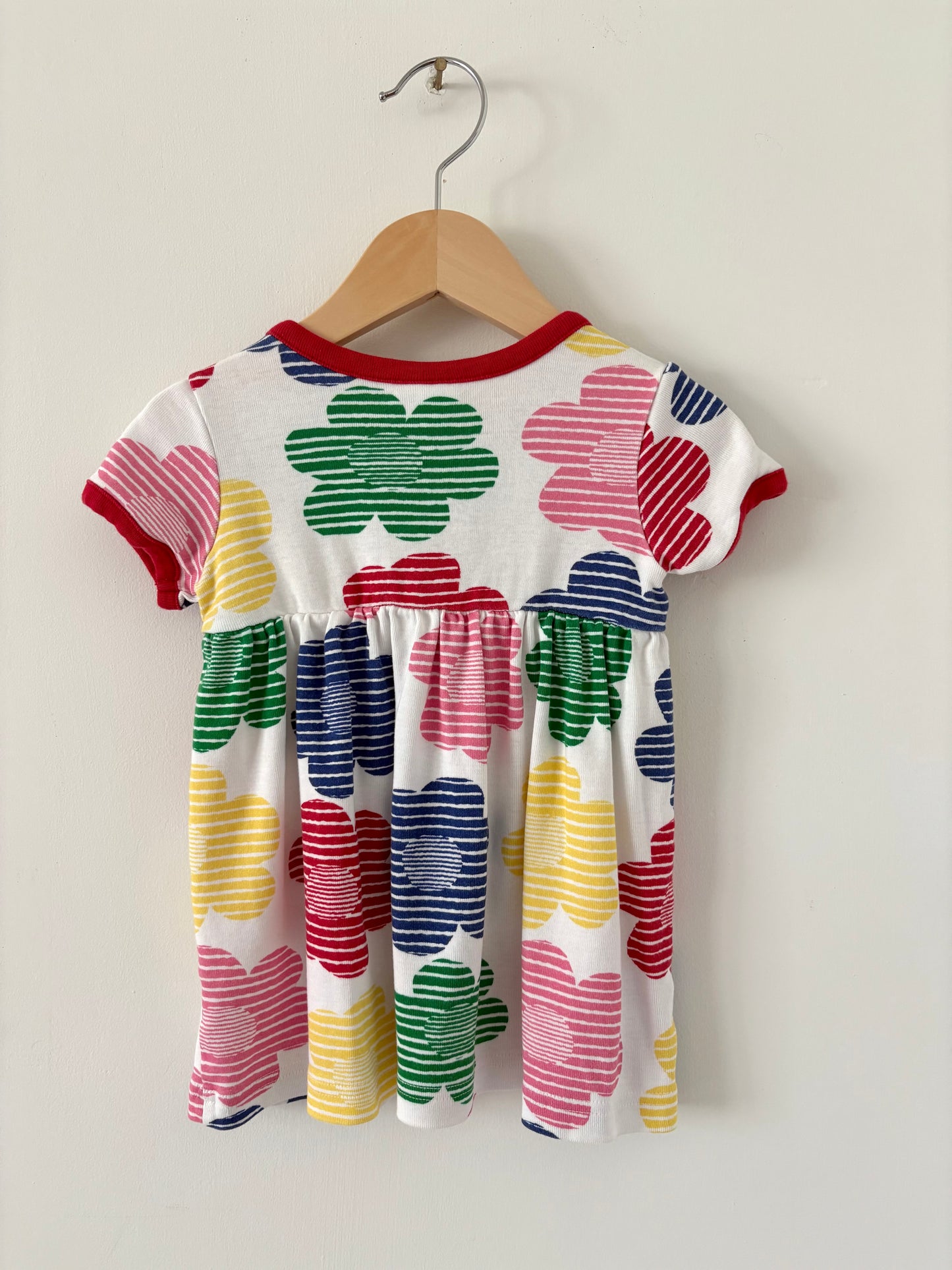 Vintage Hanna Andersson Floral Dress Size 18-24 months