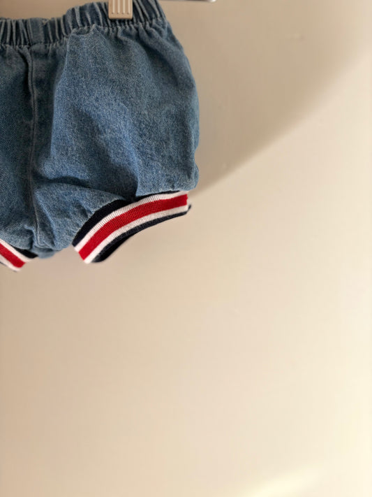 Vintage Denim Bloomers Size 0-6 months