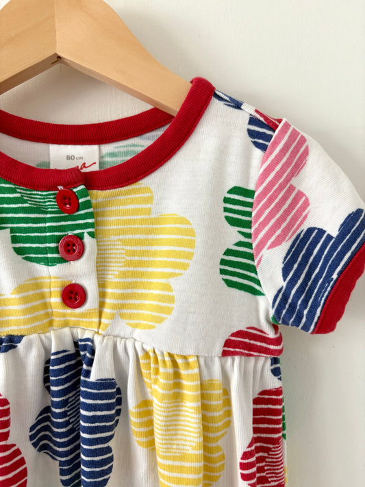 Vintage Hanna Andersson Floral Dress Size 18-24 months