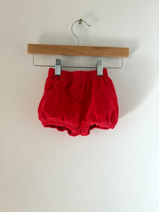 Baby Boden Corduroy Heart Bloomers Size 6-9 months