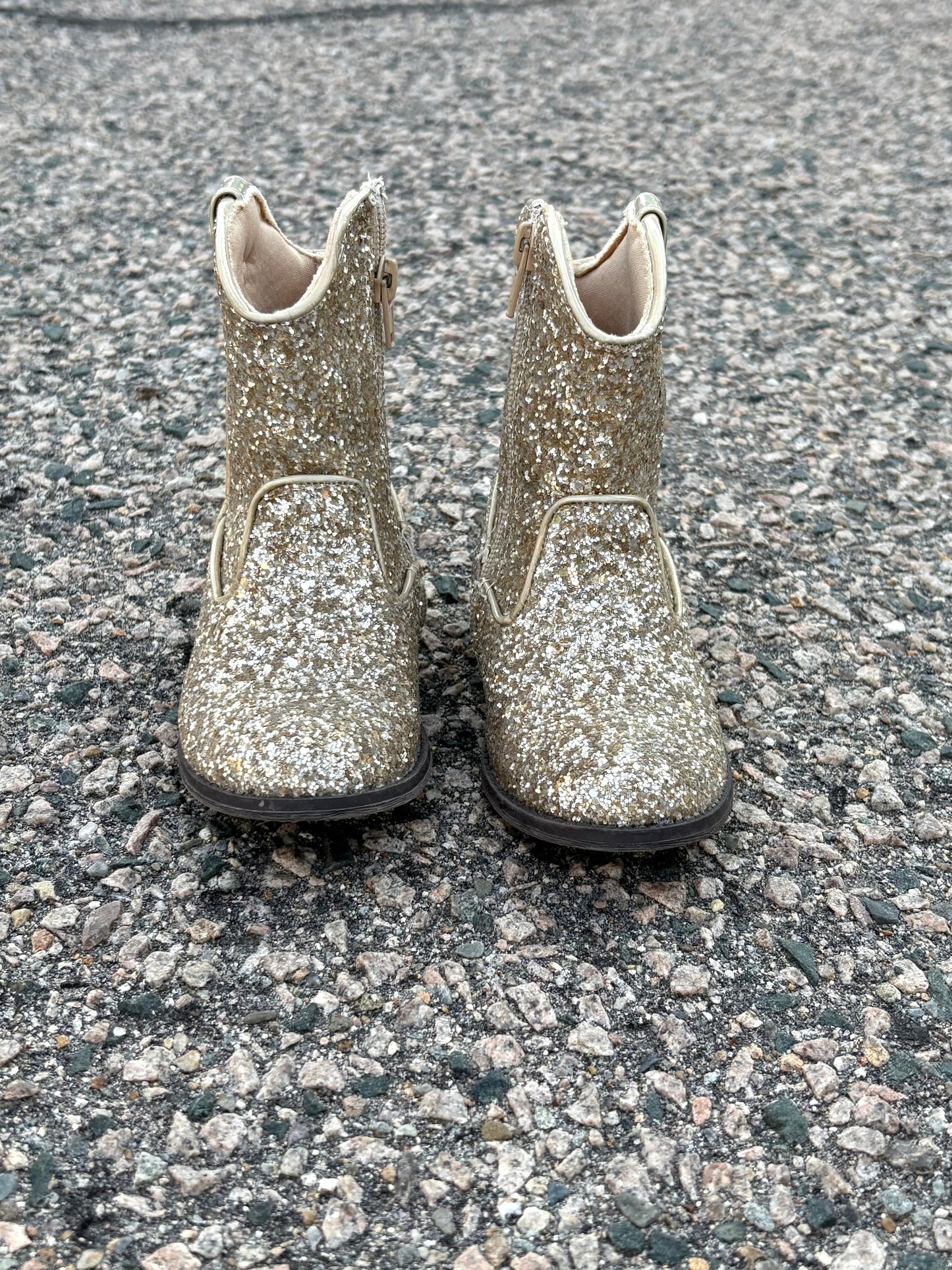 Self Esteem Glitter Cowgirl Boot Size 8.5