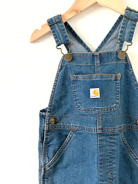 Carhartt Denim Shortalls Size 4T - NEW WITH TAGS