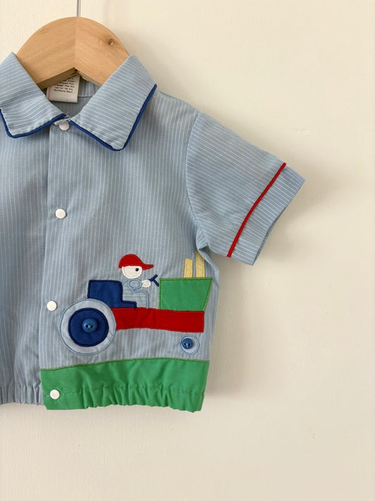 Vintage 70s/80s Tractor Shirt Size 2T