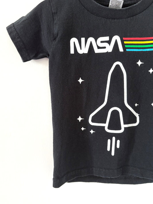 Vintage NASA Rainbow T-Shirt Size 18-24 months