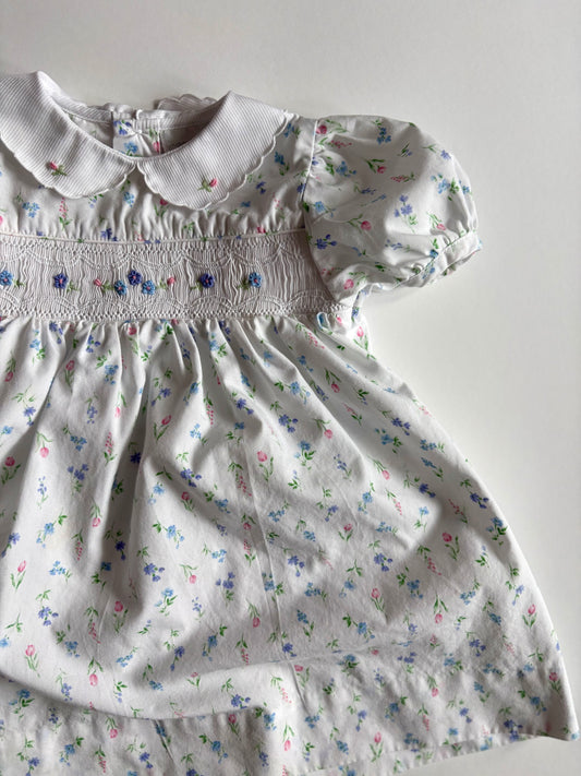 Vintage Y2K Carter’s Smocked Dress Size 3-6 months