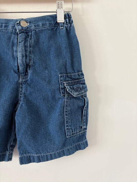 Vintage 90s Rapp Kidz Baggy Cargo Shorts Size 4/5