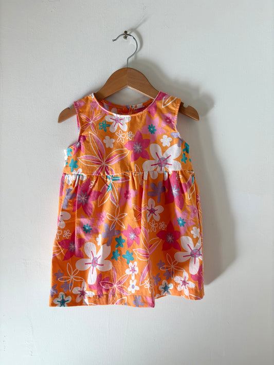 Hand-sewn Upcycled Dress Size 18-24 months