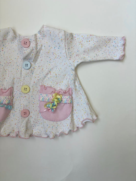 Vintage 90s Pastel Party Set Size 3 months