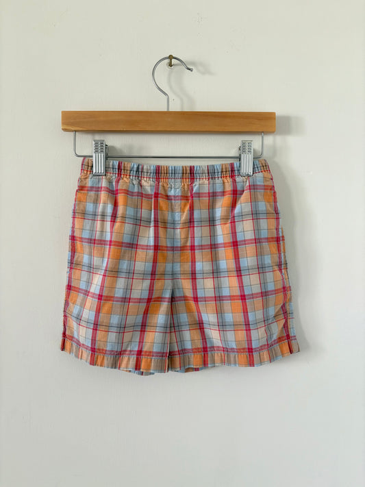 Vintage Talbots Kids Plaid Pocket Shorts Size 4T