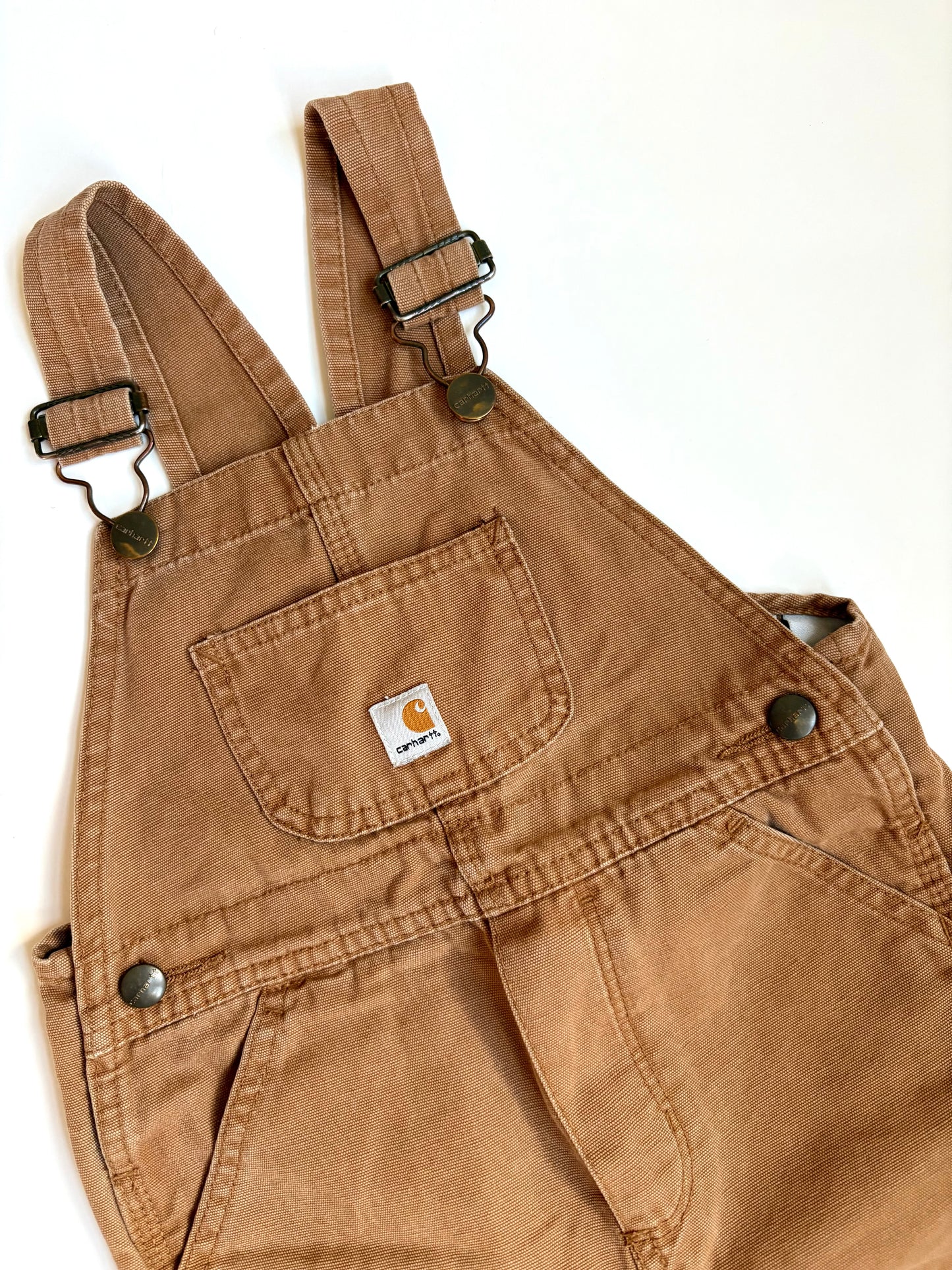 Carhartt Classic Camel Overalls Size 4T