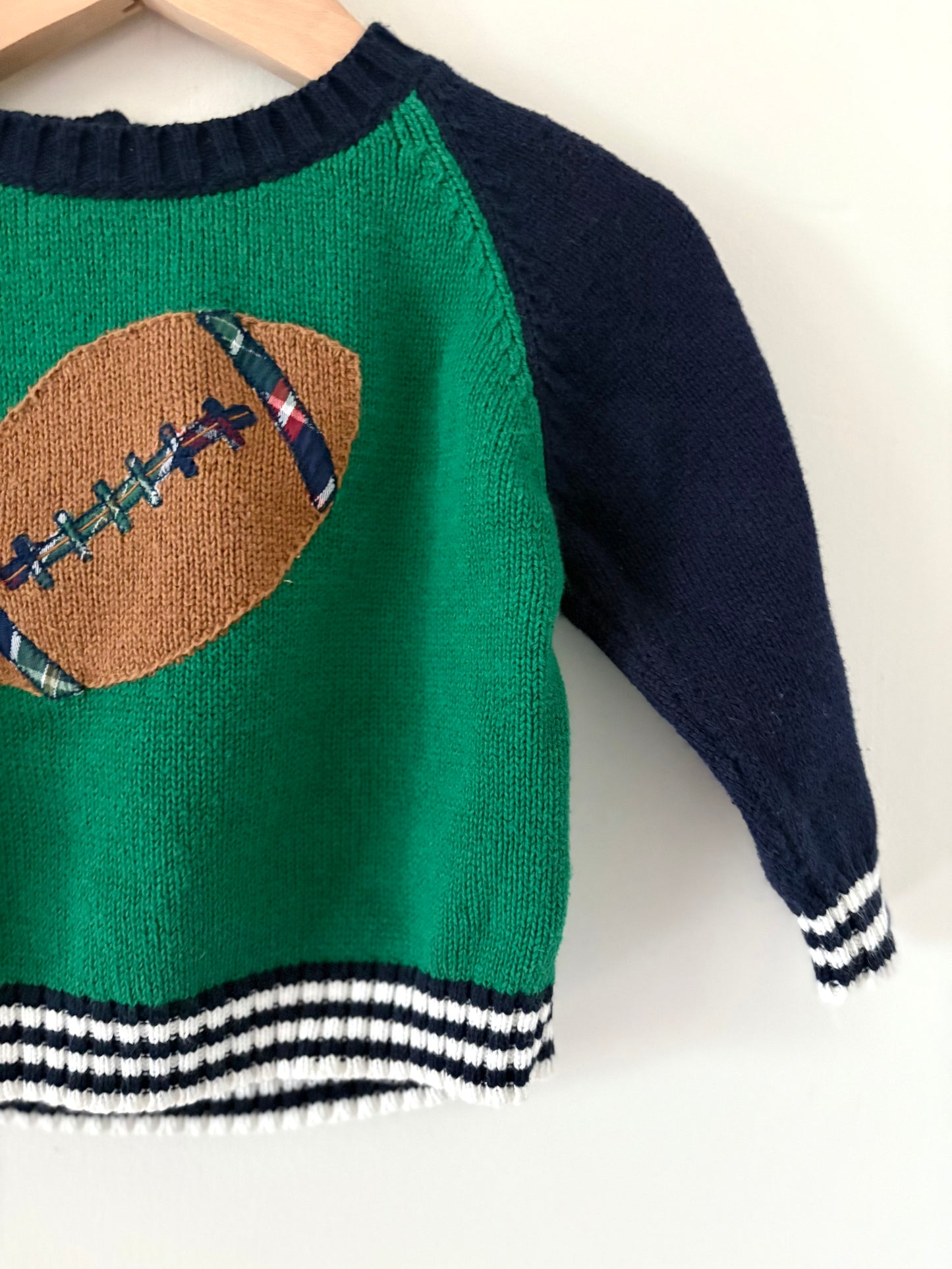 Florence Eiseman Football Sweater Size 12-18 months