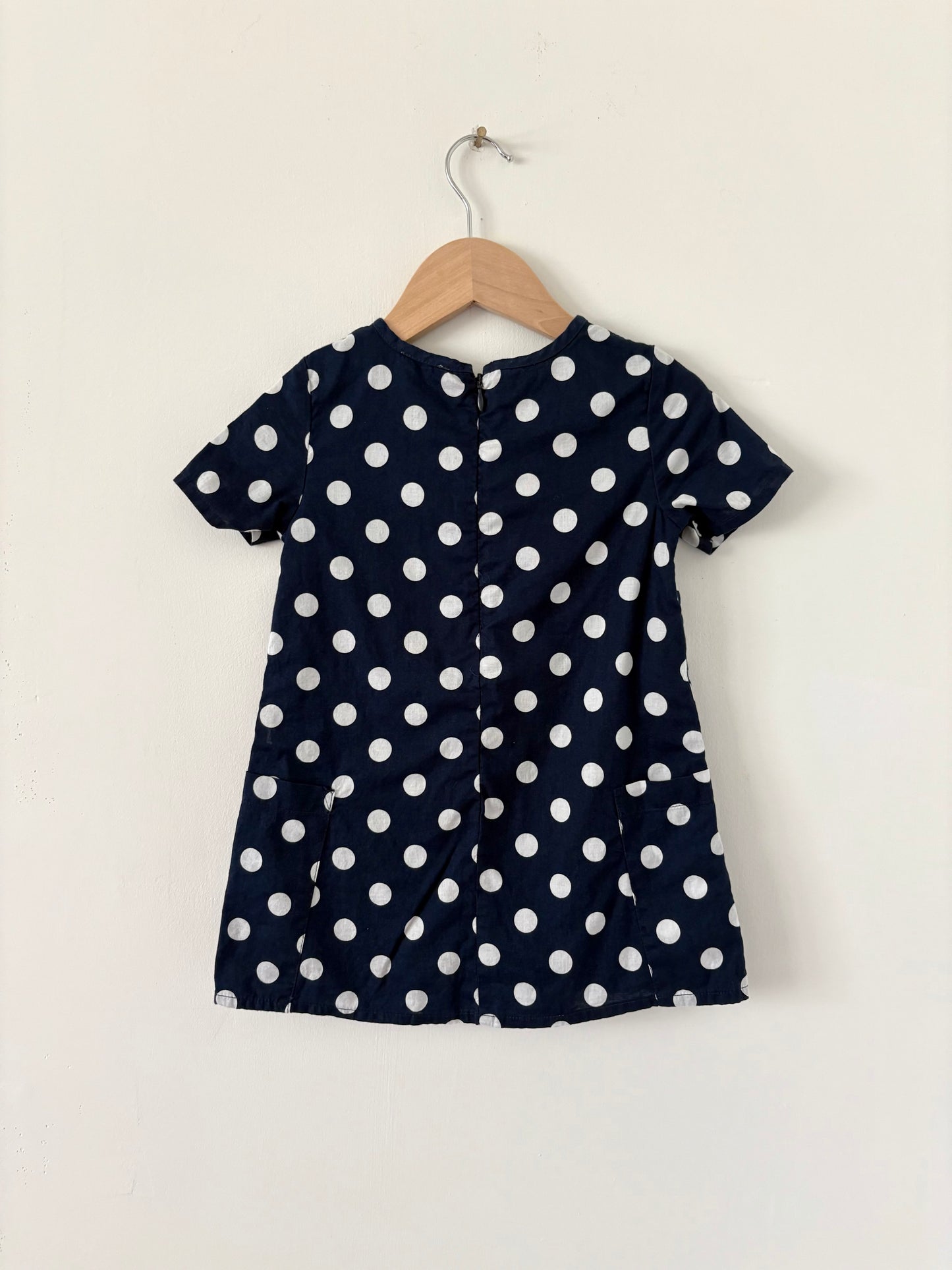 United Colors of Benetton Lined Polkadot A-line Dress Size 2T