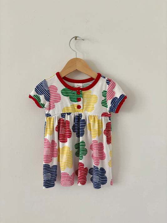 Vintage Hanna Andersson Floral Dress Size 18-24 months