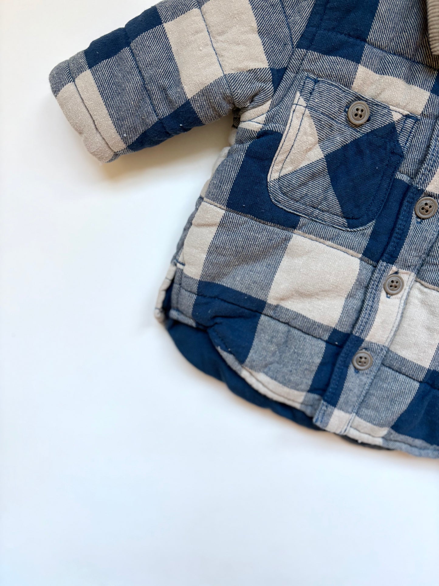 Gap Flannel Shacket Size 6 months