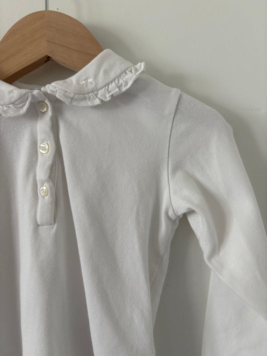 Mayoral Blouse & Pleated Polkadot  Shorts Set Size 2T