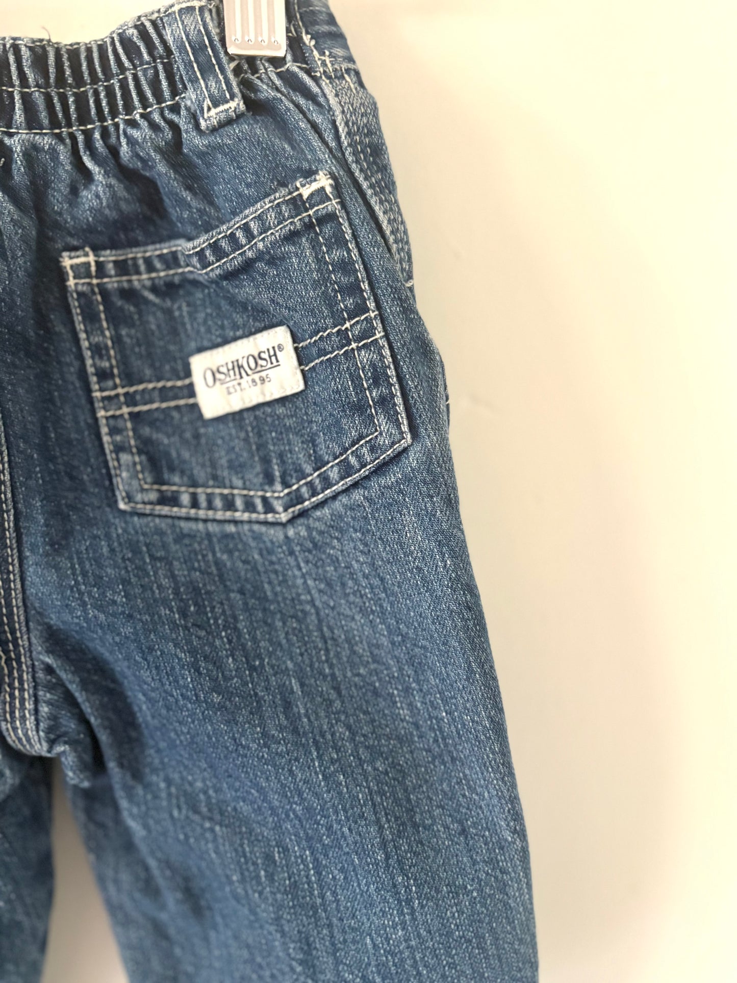 Vintage Y2K Oshkosh Wide Leg Denim Size 6-9 months