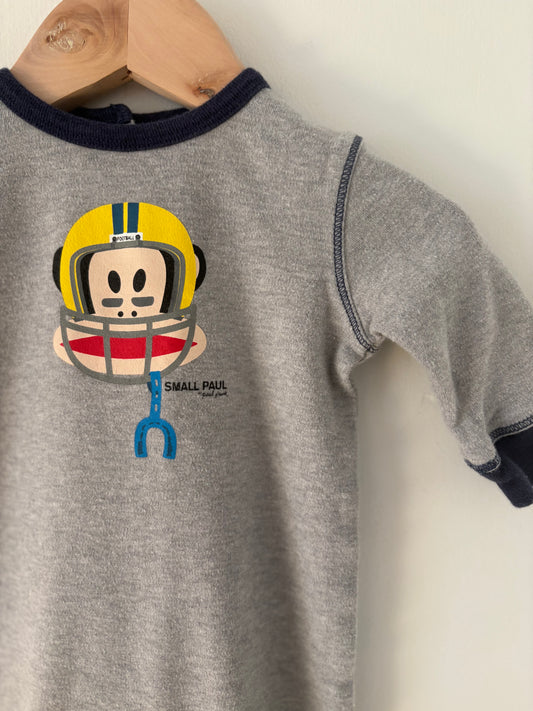 Paul Frank Football Romper Size 3 months