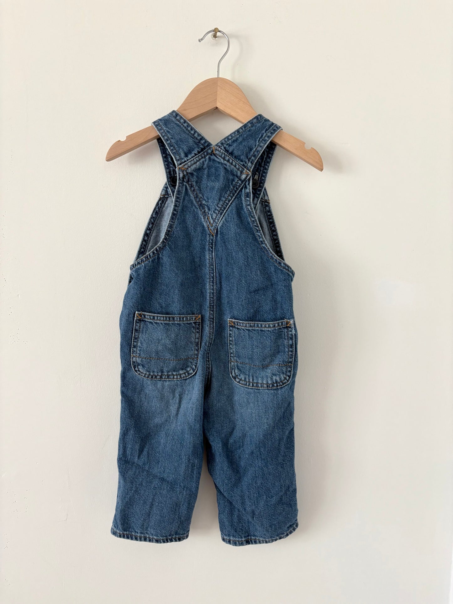 Gap Denim Overalls Size 18-24 months