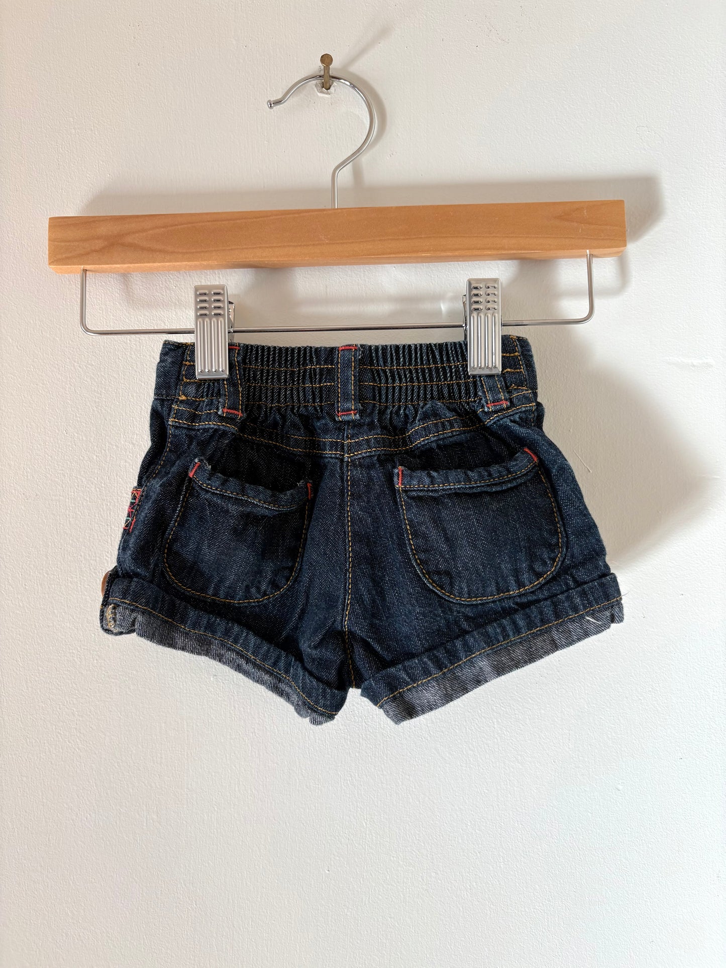 00s Gymboree Embroidered Jorts Size 3-6 months