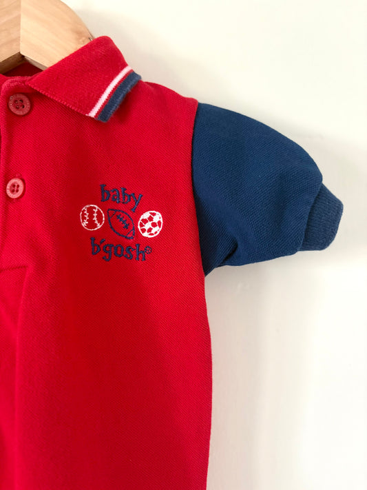 Vintage Baby B’gosh Sports Polo Size 12 months
