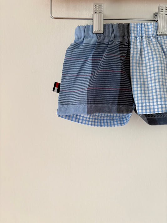Hand-sewn Upcycled Shorts Size 0-3 months