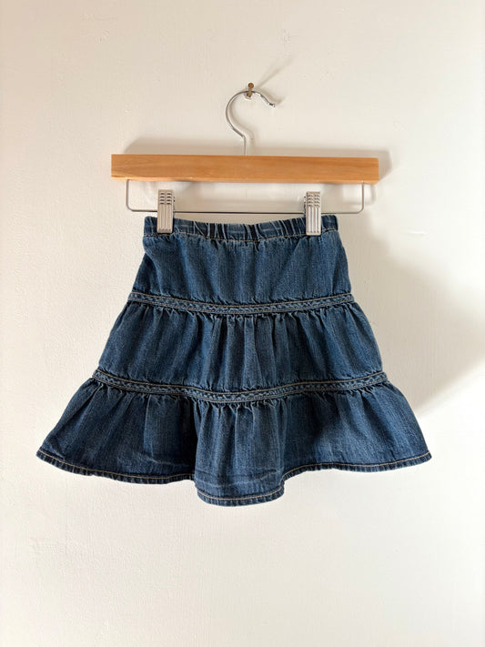 The Children’s Place Denim Tiered Skort Size 2T