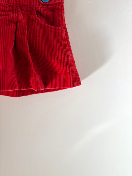 Mini Boden Corduroy Pleated Skirt Size 3T