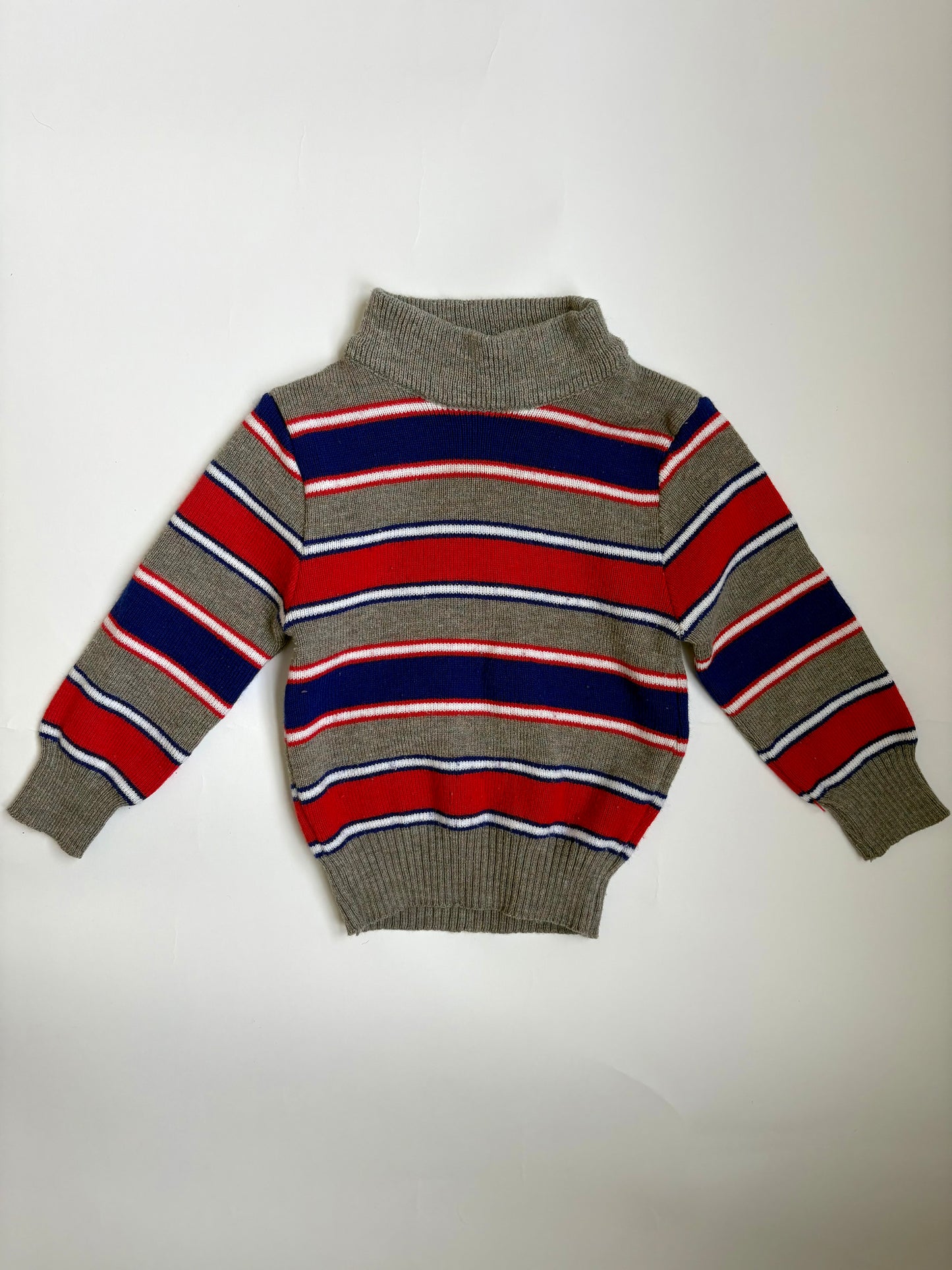 Vintage 70s/80s Retro Striped Sweater Size 12 months