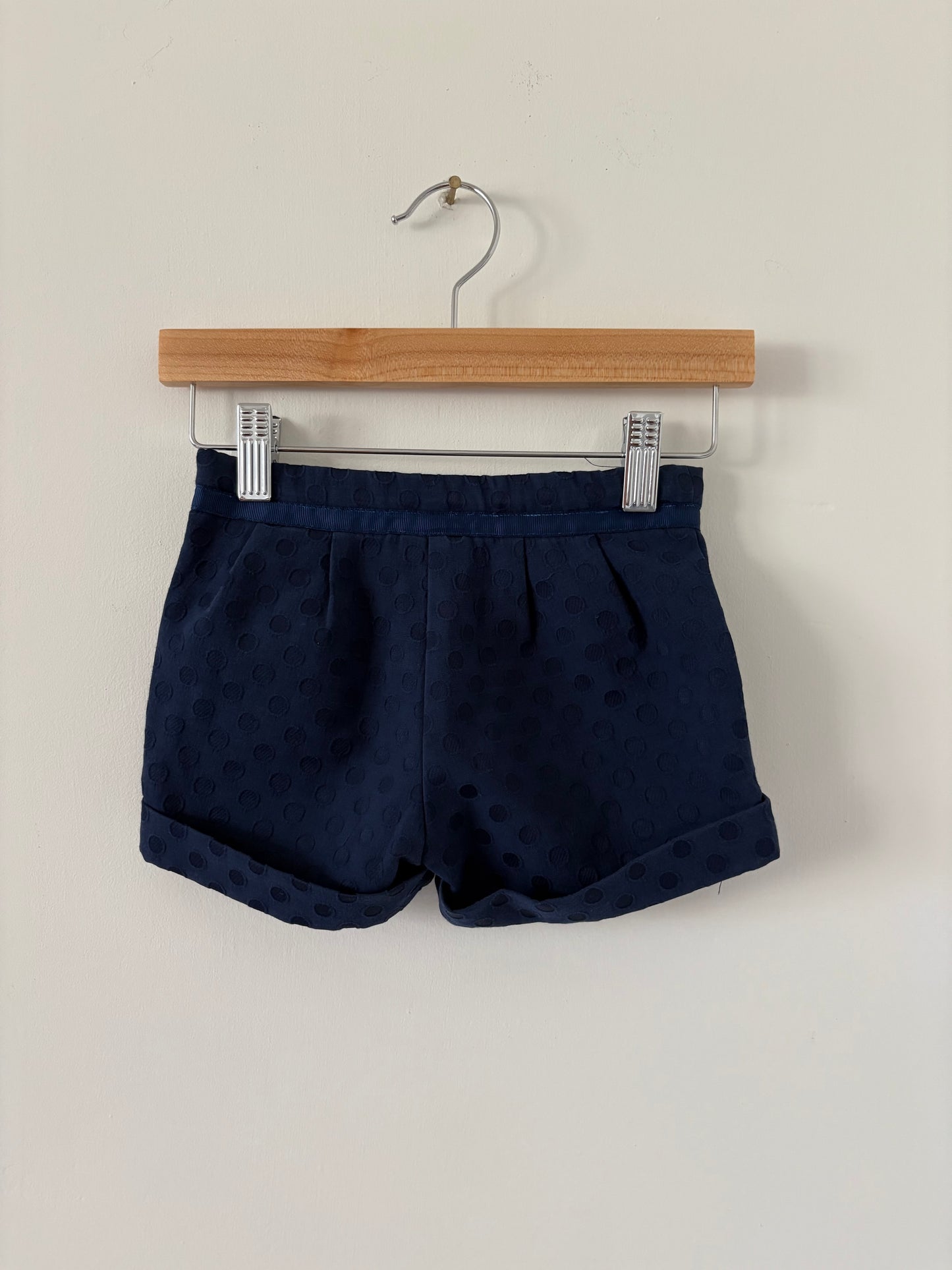 Mayoral Blouse & Pleated Polkadot Shorts Set Size 2T