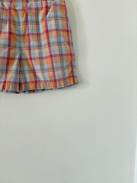 Vintage Talbots Kids Plaid Pocket Shorts Size 4T