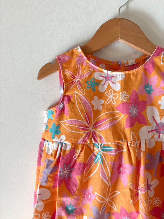Hand-sewn Upcycled Dress Size 18-24 months