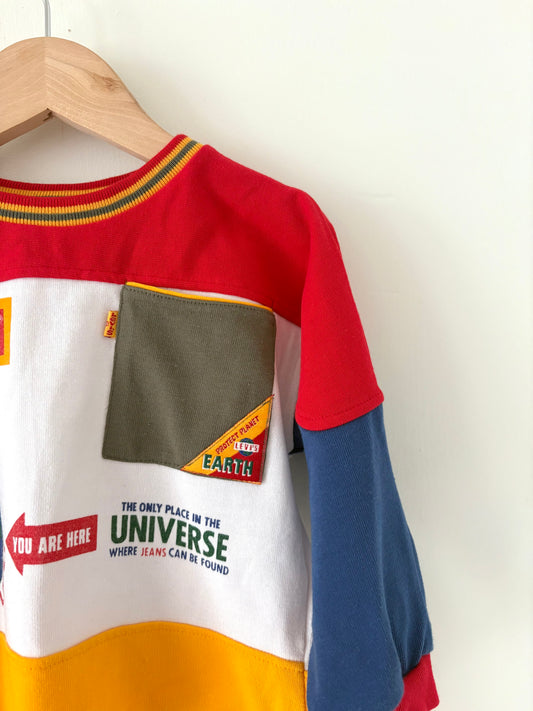 Vintage 80s Little Levi’s Save The Earth Crewneck Size 4T