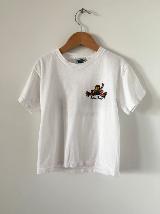Vintage 90s Peace Frog T-Shirt Size 6