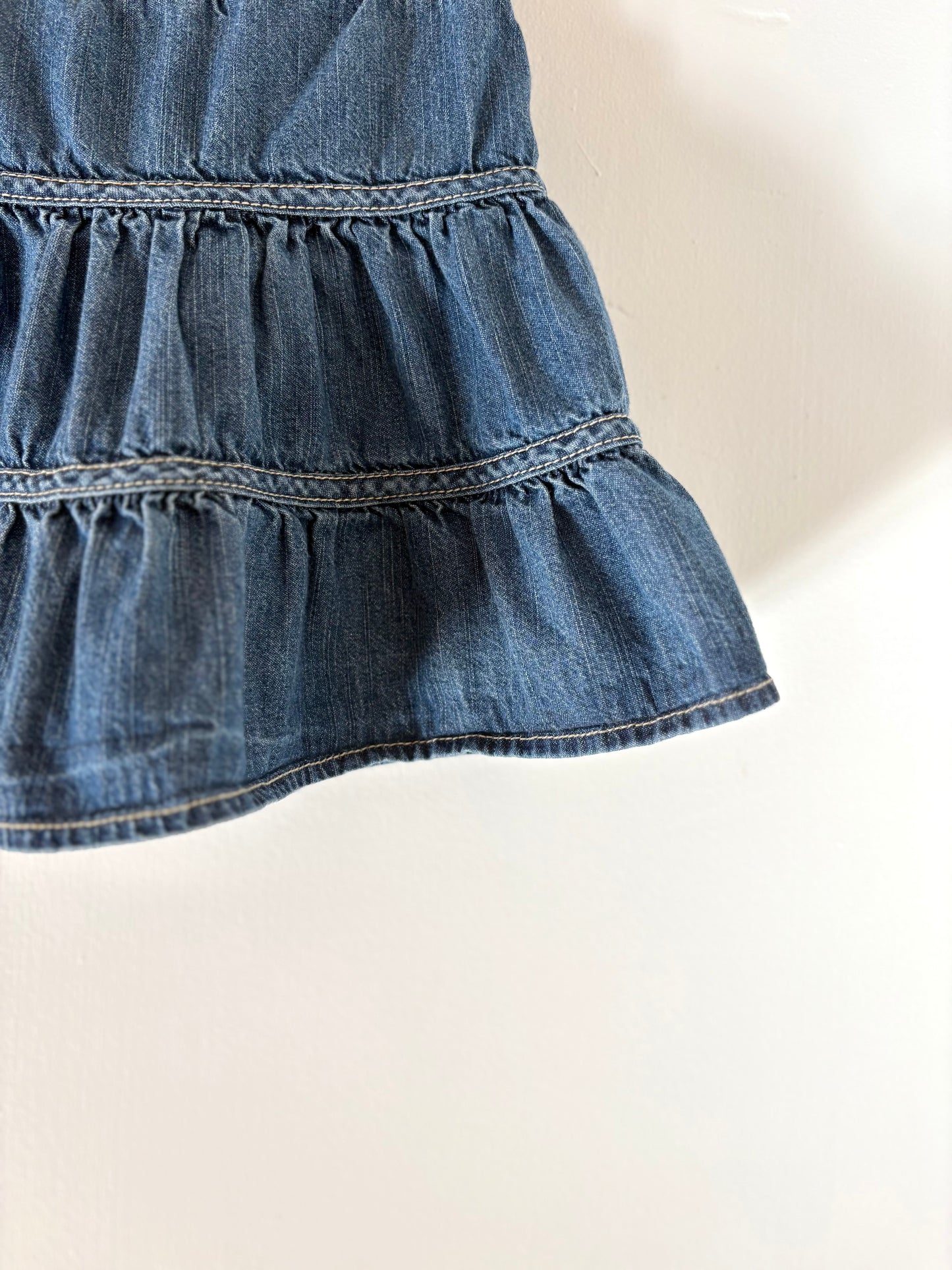 The Children’s Place Denim Tiered Skort Size 2T
