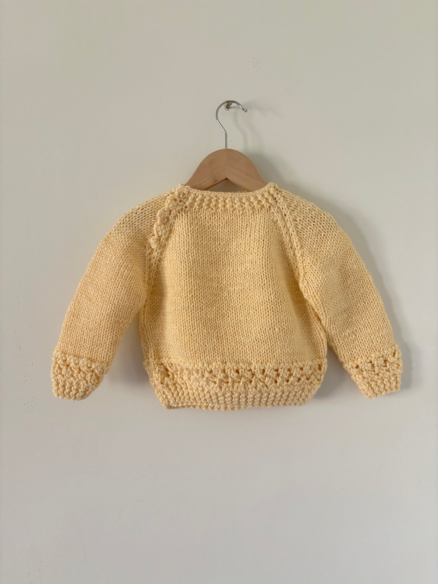 Vintage Hand-knit Chunky Sweater Size 2T