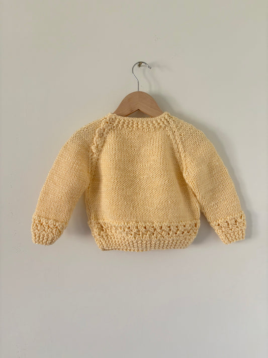 Vintage Hand-knit Chunky Sweater Size 2T