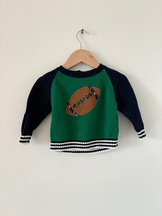Florence Eiseman Football Sweater Size 12-18 months