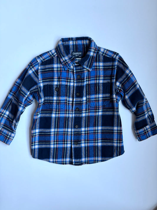 2010s Oshkosh Classic Flannel Size 4T
