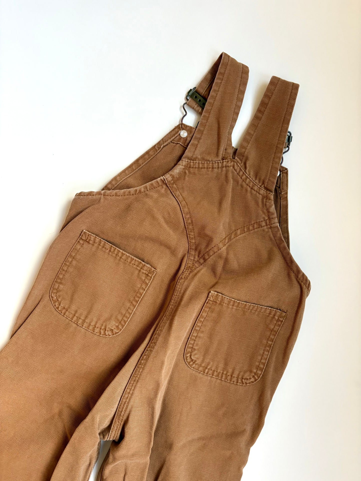 Carhartt Classic Camel Overalls Size 4T