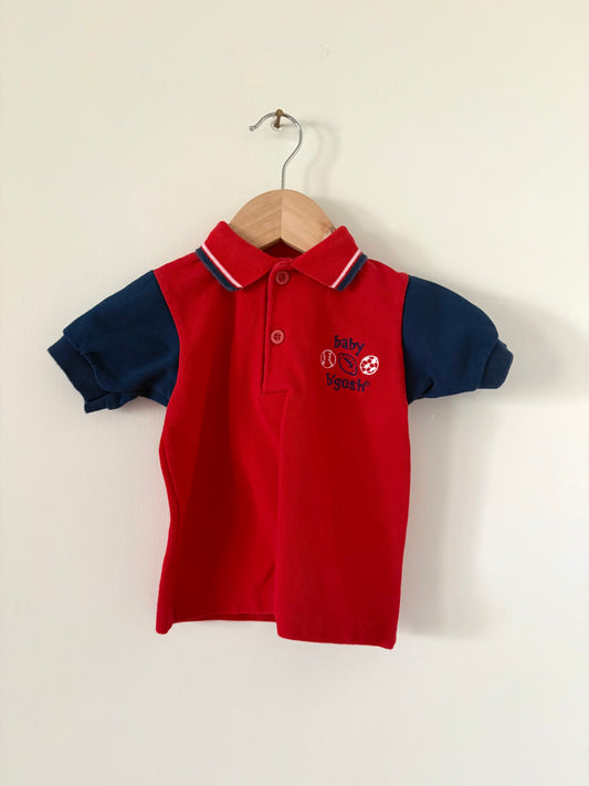 Vintage Baby B’gosh Sports Polo Size 12 months