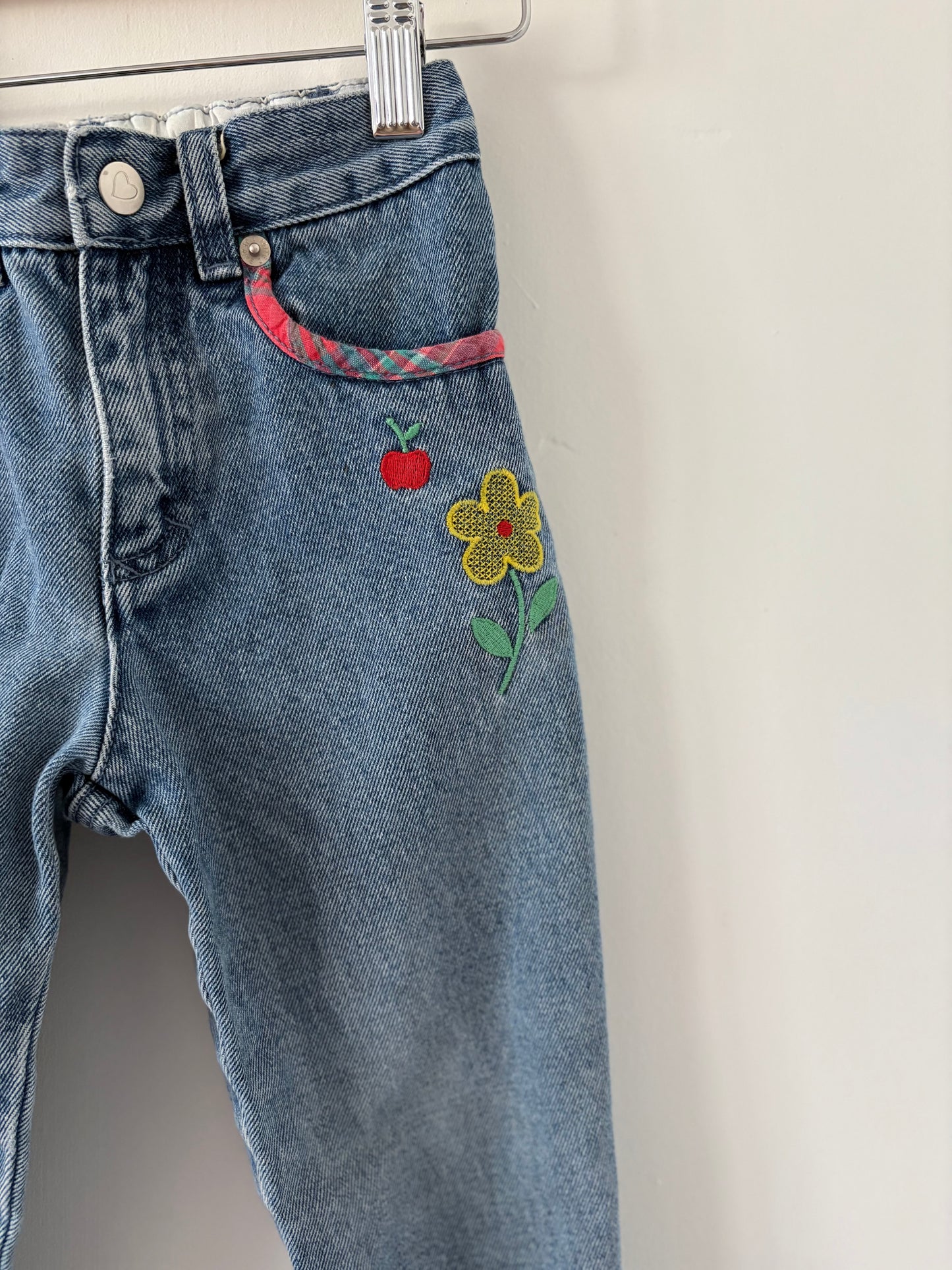 Vintage 90s The Limited Embroidered Jeans Size 3T