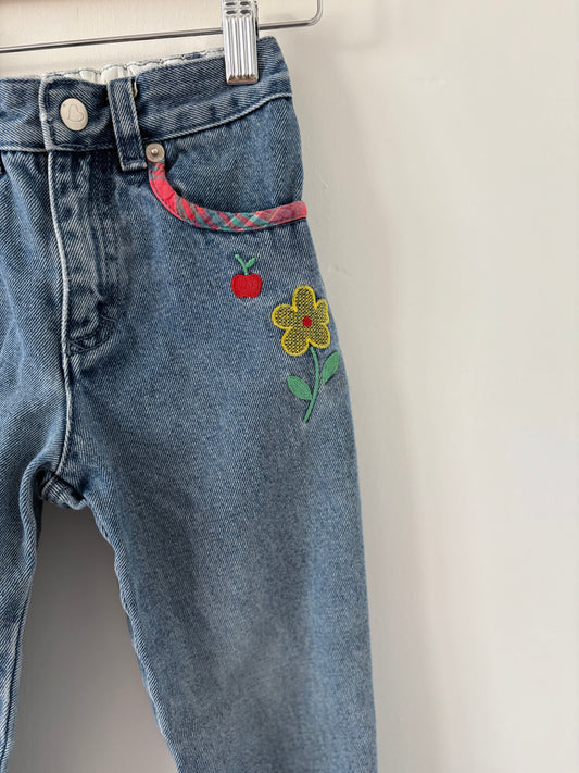 Vintage 90s The Limited Embroidered Jeans Size 3T