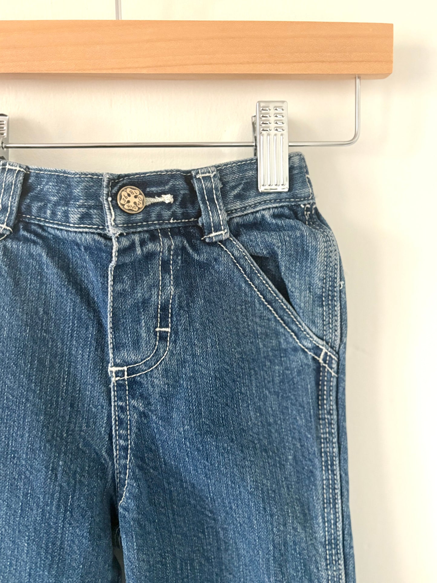 Vintage Y2K Oshkosh Wide Leg Denim Size 6-9 months