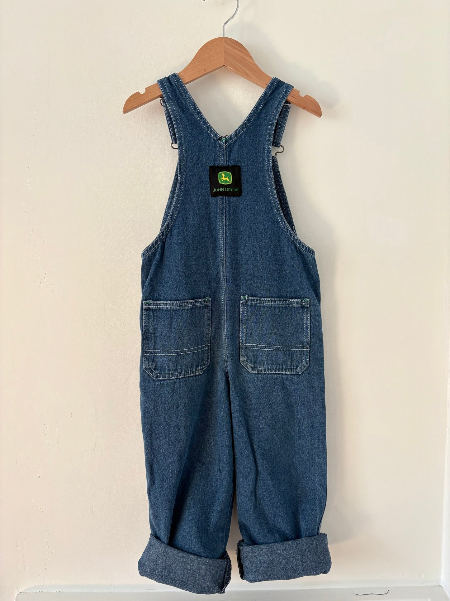 John Deere Denim Overalls Size 6